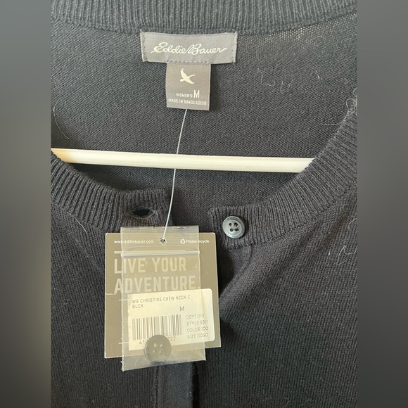 NWT Eddie Bauer Women’s Cardigan Sweater - Picture 2 of 2